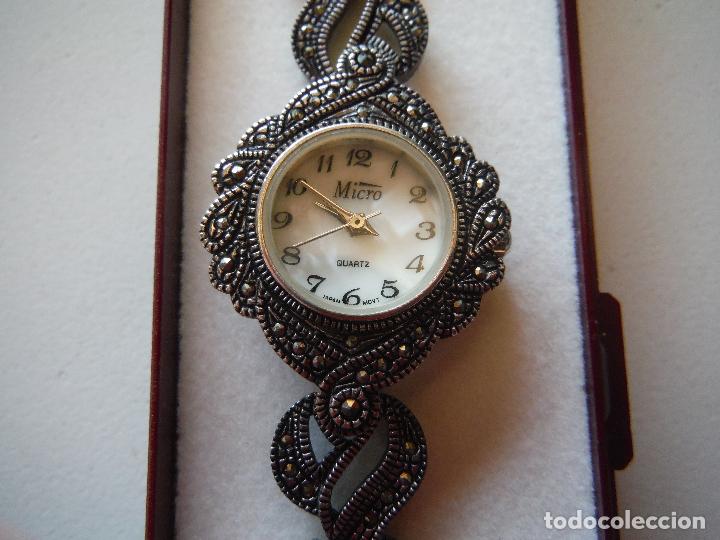 Relojes: RELOJ PULSERA PLATA LEY MICRO SE&Ntilde;ORA - Foto 3
