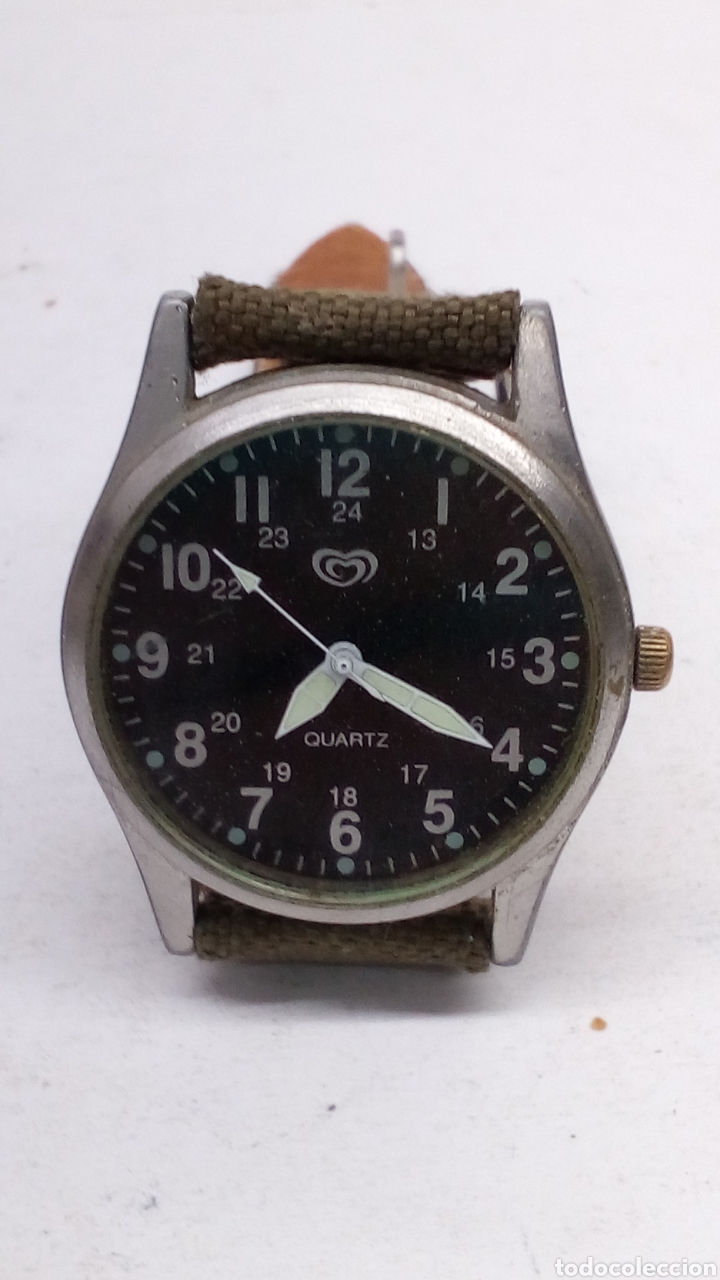 Relojes: Reloj Quartz tipo militar en funcionamiento - Foto 1