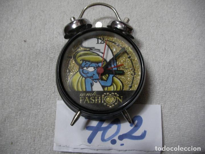 Relojes: RELOJ SOBREMESA PITUFINA - Foto 1