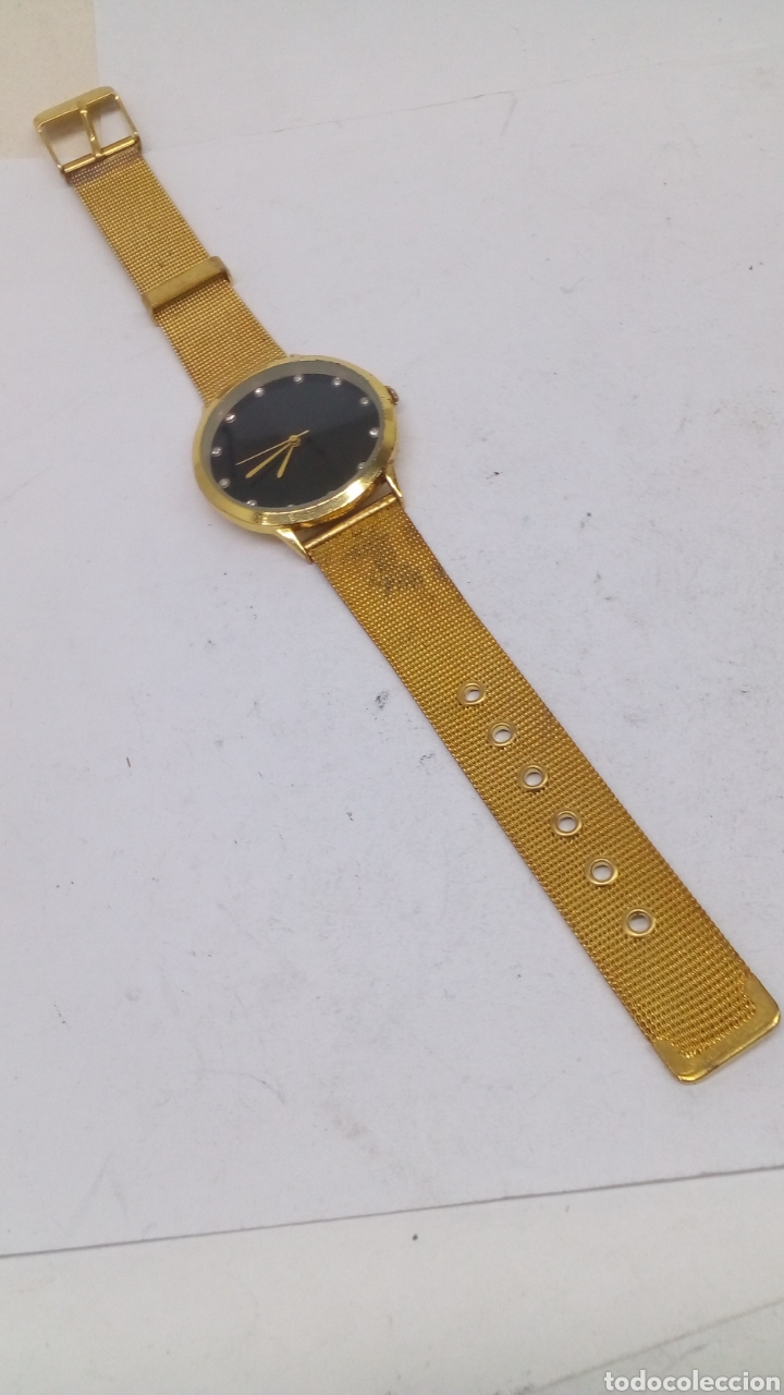 Relojes: Reloj dorado Quartz - Foto 3