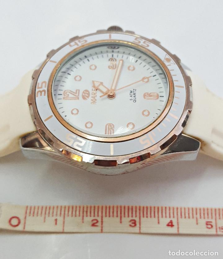 Relojes: RELOJ MARCA MAREA BLANCO - Foto 4