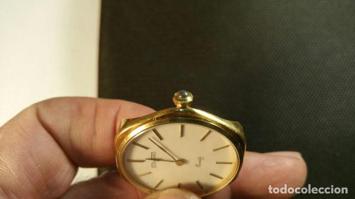 Relojes: RELOJ DUWARD QUARZ CHAPADO EN ORO FORMA EXAGONAL - Foto 2