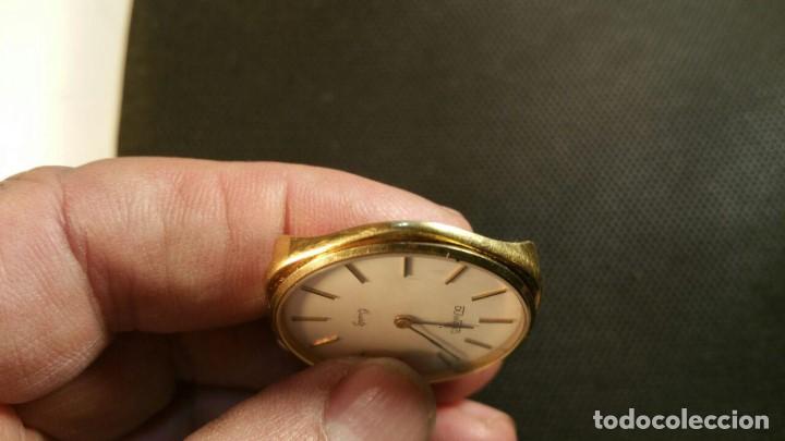 Relojes: RELOJ DUWARD QUARZ CHAPADO EN ORO FORMA EXAGONAL - Foto 3