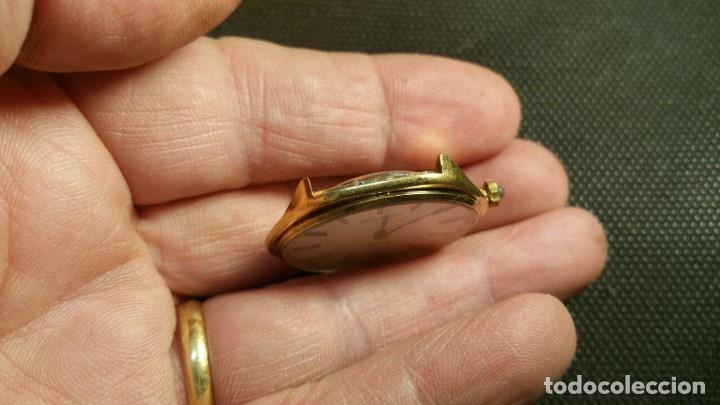 Relojes: RELOJ DUWARD QUARZ CHAPADO EN ORO FORMA EXAGONAL - Foto 6