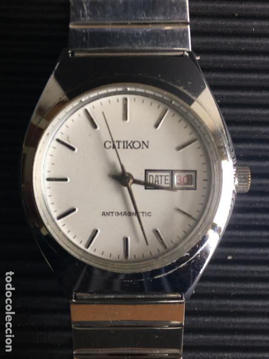 Relojes: RELOJ DE LA MARCA CITIKON ENTIMAGNETIC, CON CADENA DE ACERO, FUNCIONA - Foto 1