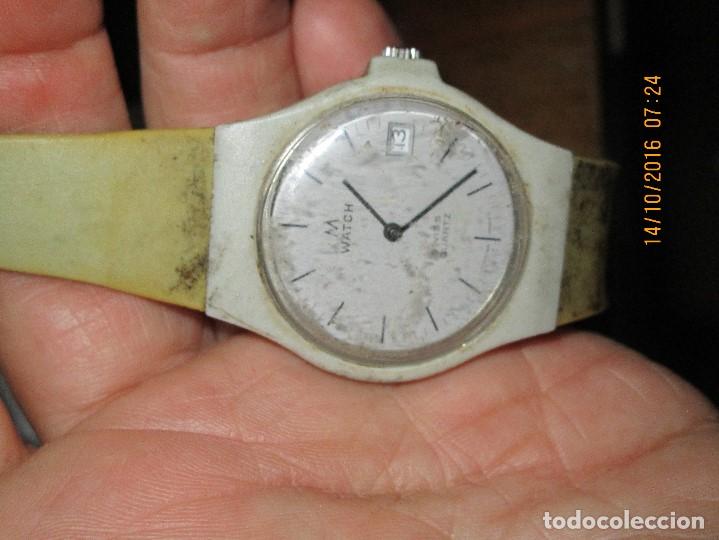 antiguo reloj pulsera m wtch suiza resi - Compra venta en todocoleccion