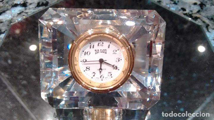 Relojes: RELOJ SOBREMESA TAR GARD RECTANGULAR TIPO SWAROVSKI - Foto 1