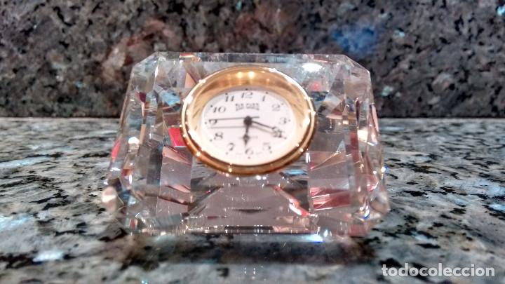 Relojes: RELOJ SOBREMESA TAR GARD RECTANGULAR TIPO SWAROVSKI - Foto 3