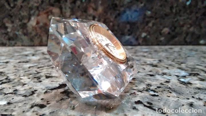 Relojes: RELOJ SOBREMESA TAR GARD RECTANGULAR TIPO SWAROVSKI - Foto 4