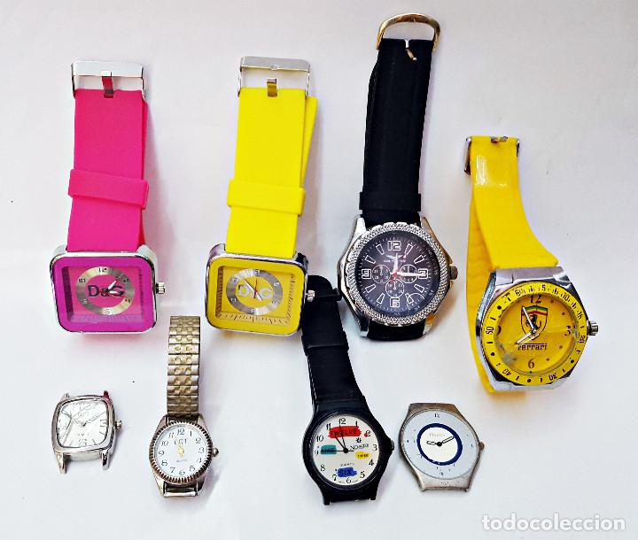 Relojes: Lote de 8 Relojes surtidos. - Foto 1