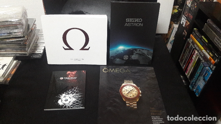 Relojes: Omega,seiko,tag hauer, lote catalogos - Foto 2