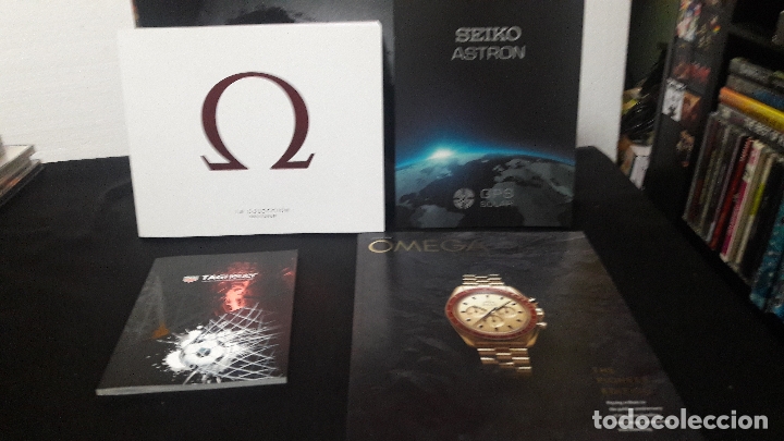 Relojes: Omega,seiko,tag hauer, lote catalogos - Foto 1