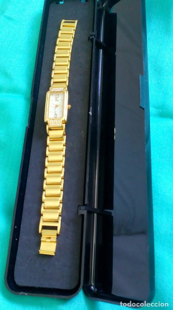 Relojes: Reloj dorado de pulsera de se&ntilde;ora - Foto 3