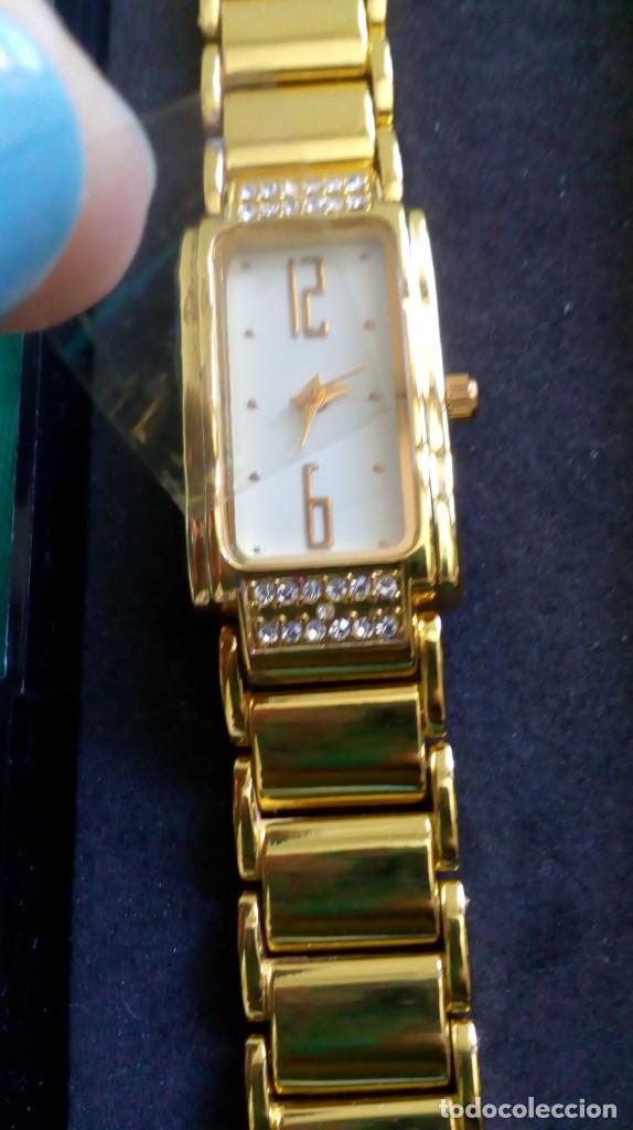 Relojes: Reloj dorado de pulsera de se&ntilde;ora - Foto 5