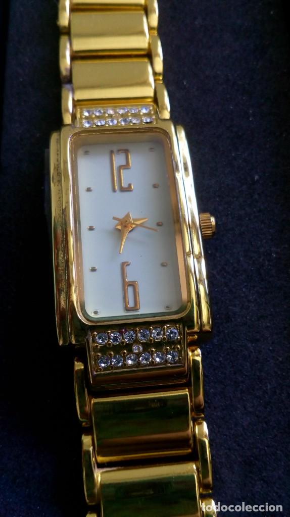 Relojes: Reloj dorado de pulsera de se&ntilde;ora - Foto 7