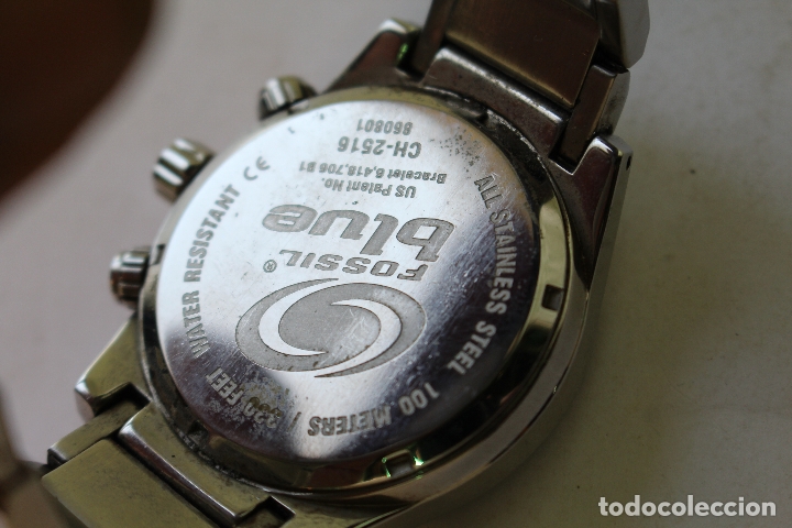 Relojes: reloj quartz fossil bue - Foto 4