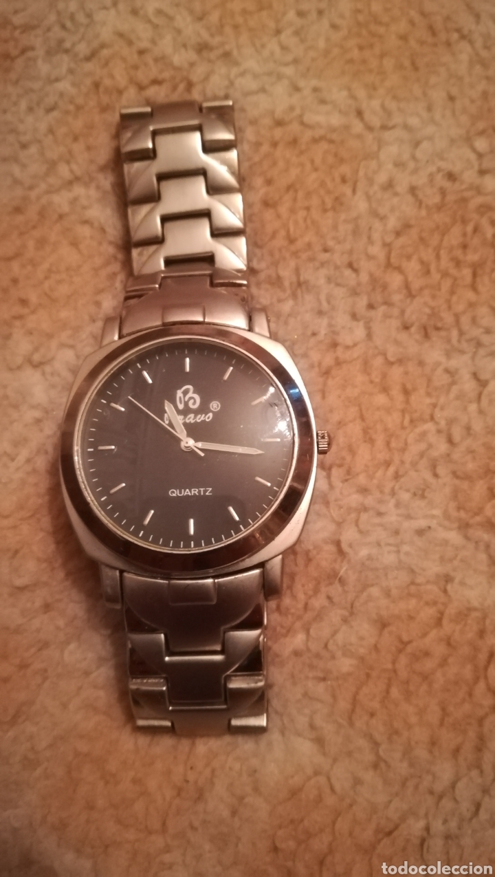 Relojes: Gran reloj de caballero, Bravo de cuarzo - Foto 1