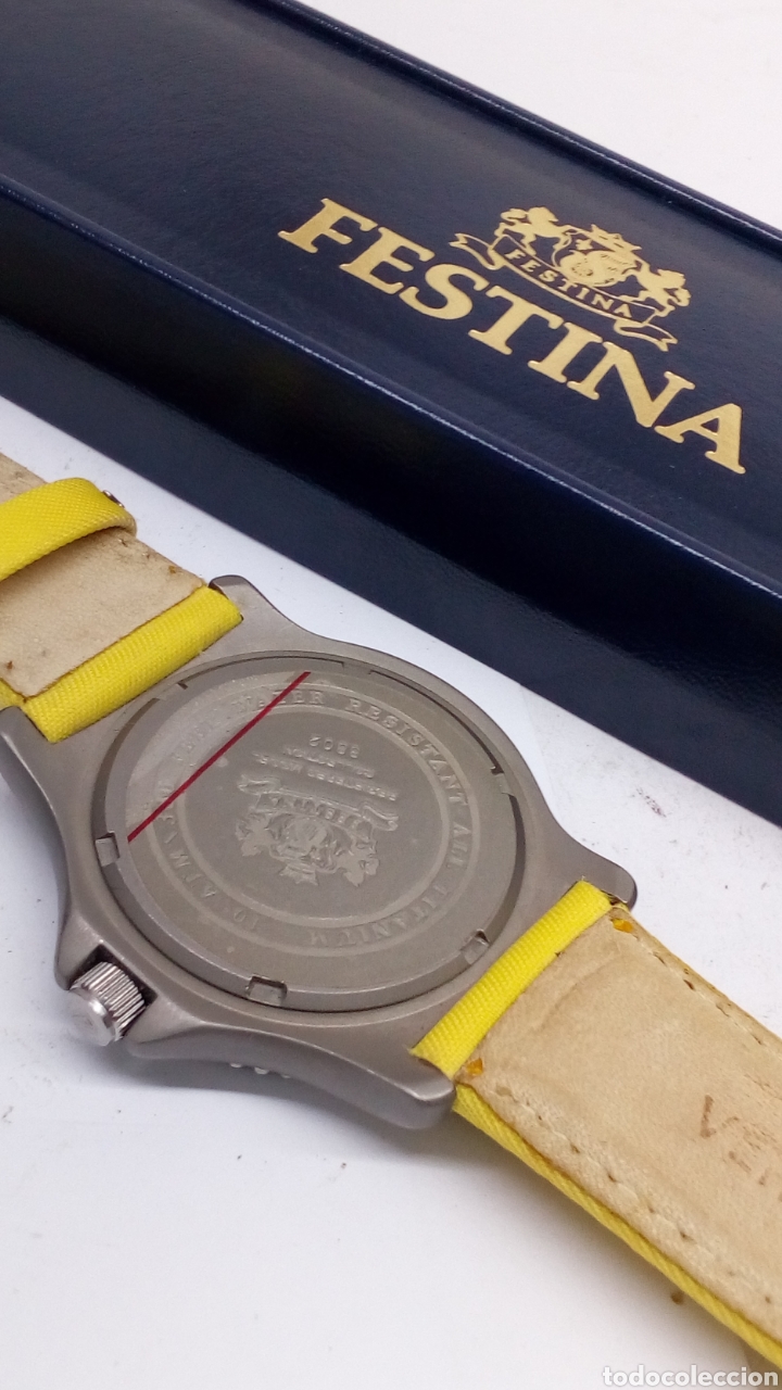 Relojes: Reloj Festina Quartz Titanium en su estuche - Foto 3