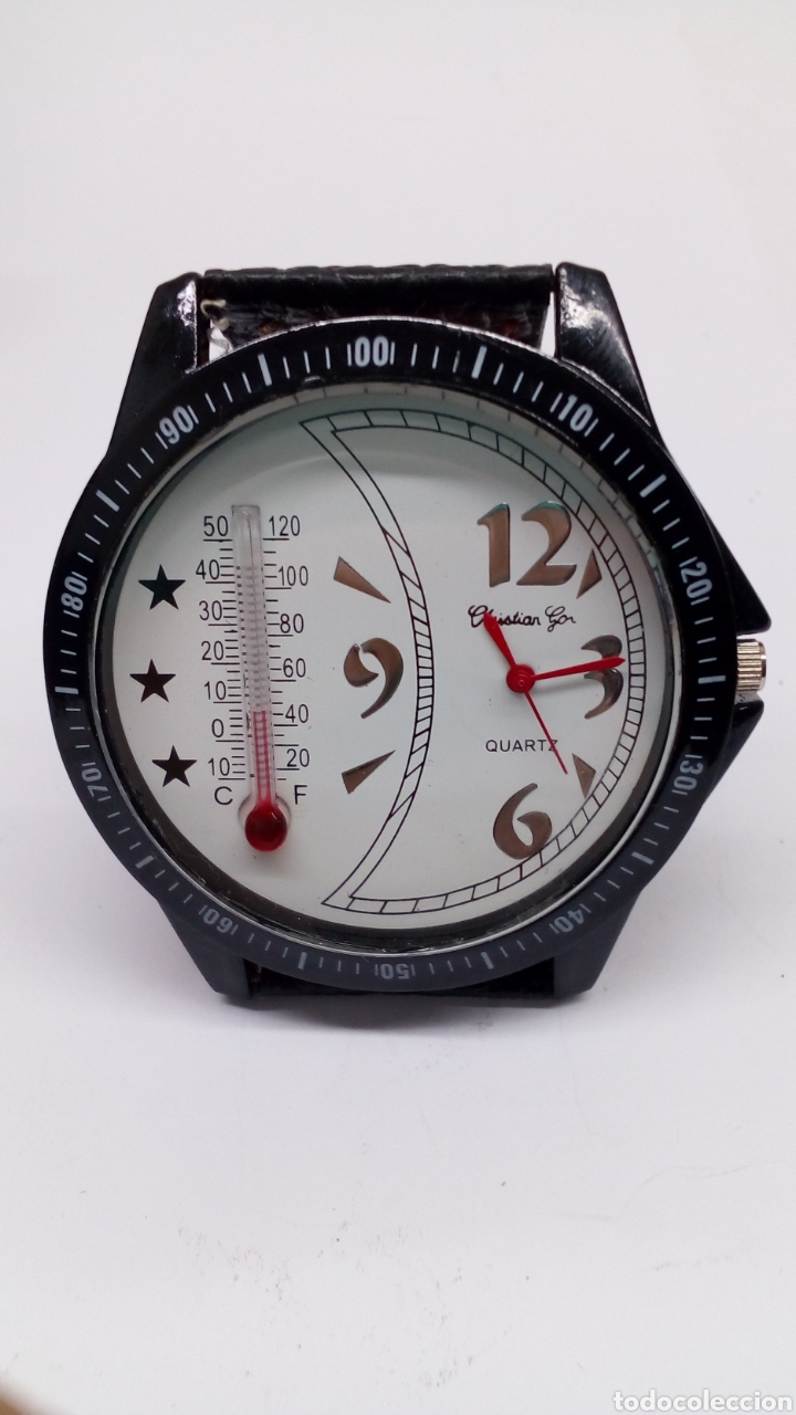 Relojes: Reloj Christian gior Quartz termometro - Foto 1