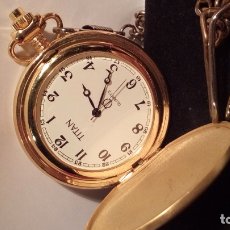 Relojes: RELOJ DE BOLSILLO - TITAN - QUARTZ .