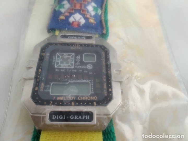 Relojes: ANTIGUO RELOJ NUEVO  CORIENTAL  DIGI GRAPH - Foto 2
