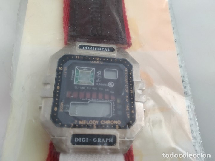 Relojes: ANTIGUO RELOJ NUEVO CORIENTAL DIGI GRAPH - Foto 2