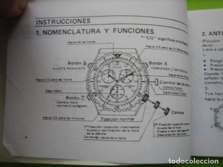 Relojes: Manual de reloj Jaguar - Foto 4