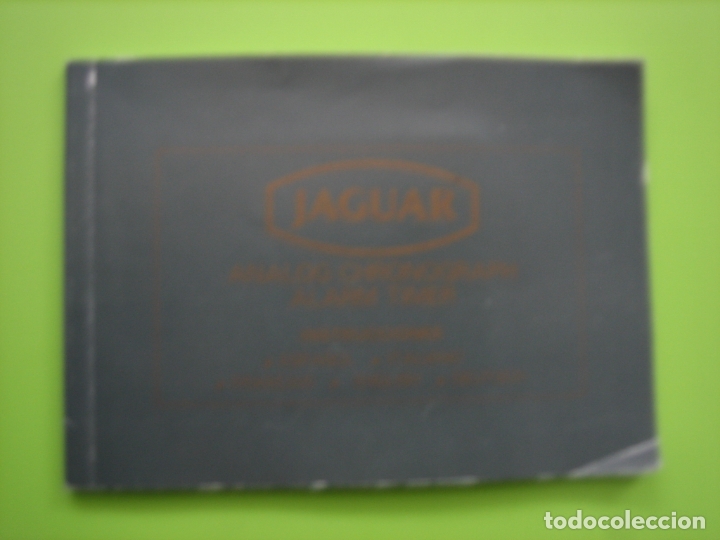 Relojes: Manual de reloj Jaguar - Foto 1