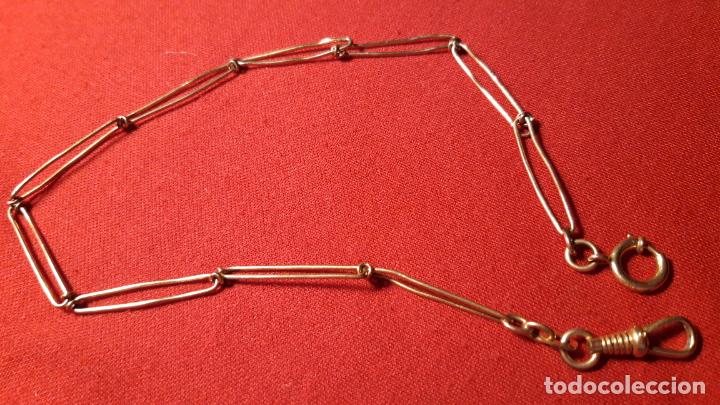 Relojes: Cadena reloj bolsillo antigua - Foto 2