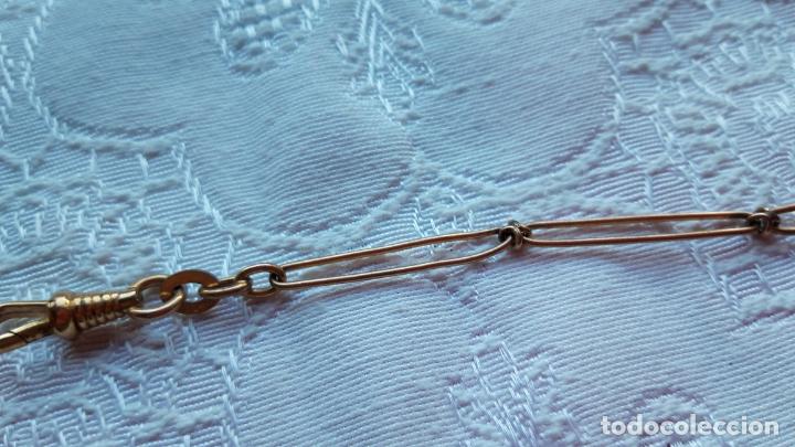 Relojes: Cadena reloj bolsillo antigua - Foto 11