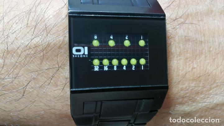 Relojes: RARO RELOJ Binario de Pulsera 1HE ONE - Foto 36