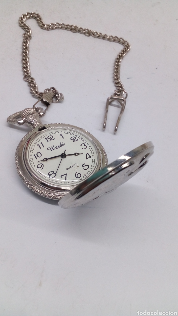 Relojes: Reloj Weidi Quartz de Bolsillo con leontina - Foto 1