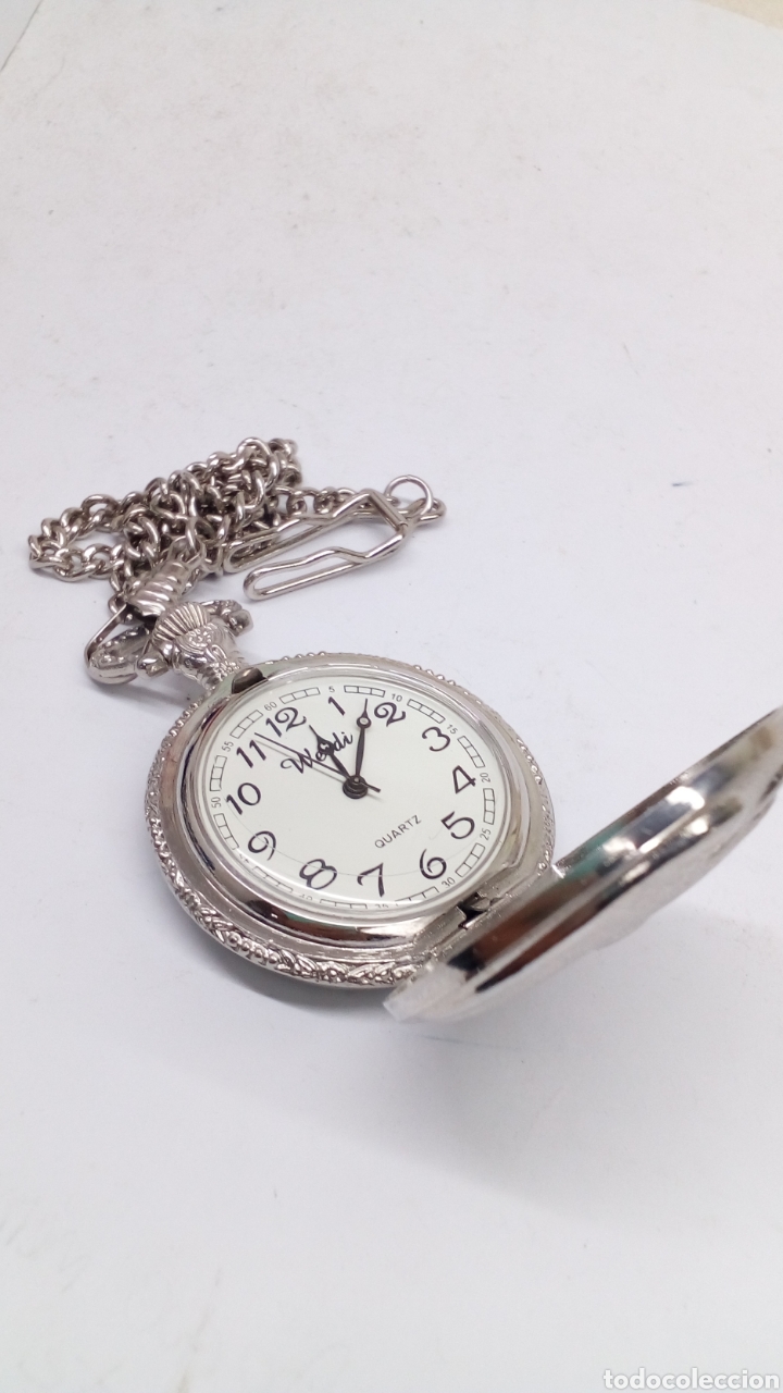Relojes: Reloj Weidi Quartz de Bolsillo con leontina - Foto 1