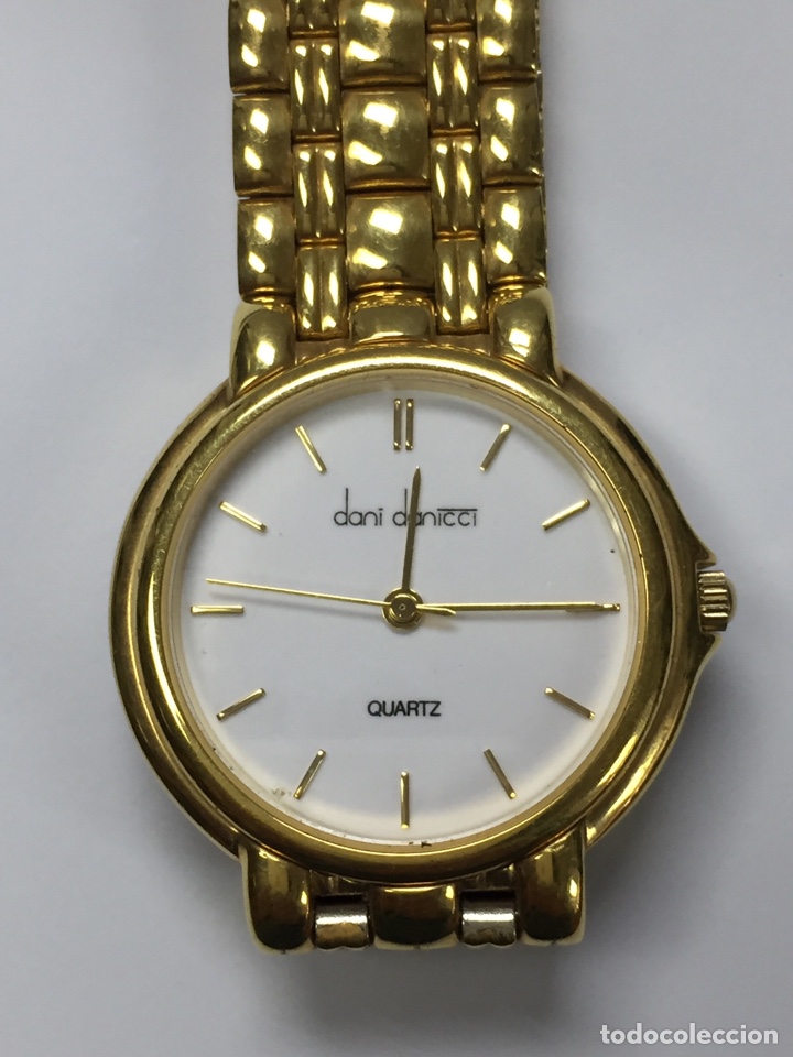 Montre bracelet Dani Danicci acier inoxydable cuir multifonction date 3 atm