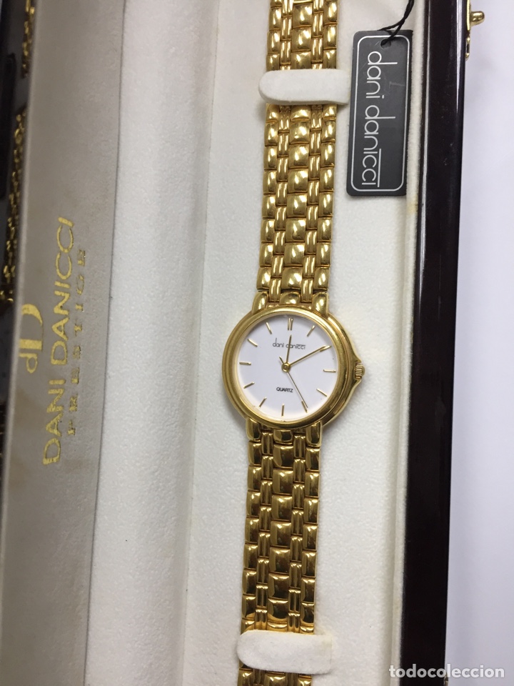 Relojes: Reloj DANI DANICCI chapado de oro - Foto 11