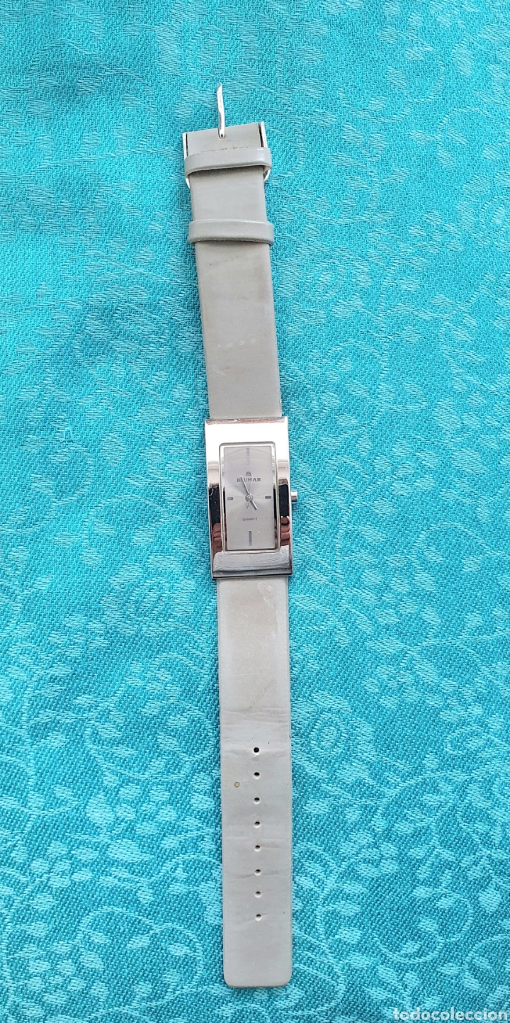 Relojes: RELOJ BLUMAR CAJA DE ACERO. MUJER. QUARTZ. CORREA DESGASTADA - Foto 2