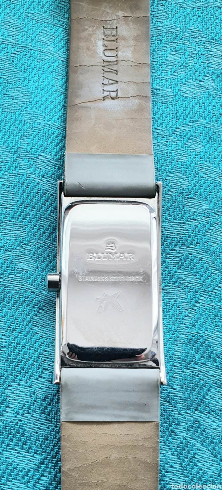 Relojes: RELOJ BLUMAR CAJA DE ACERO. MUJER. QUARTZ. CORREA DESGASTADA - Foto 4
