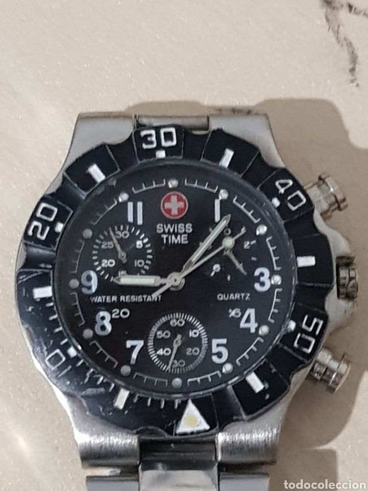 swiss time quartz watch