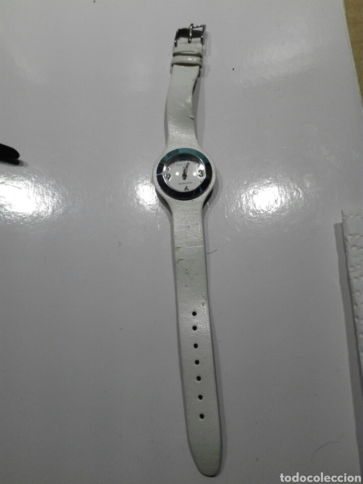 Relojes: RELOJ SE&Ntilde;ORA SOFT LINE.A PILAS CORREA BLANCA - Foto 2