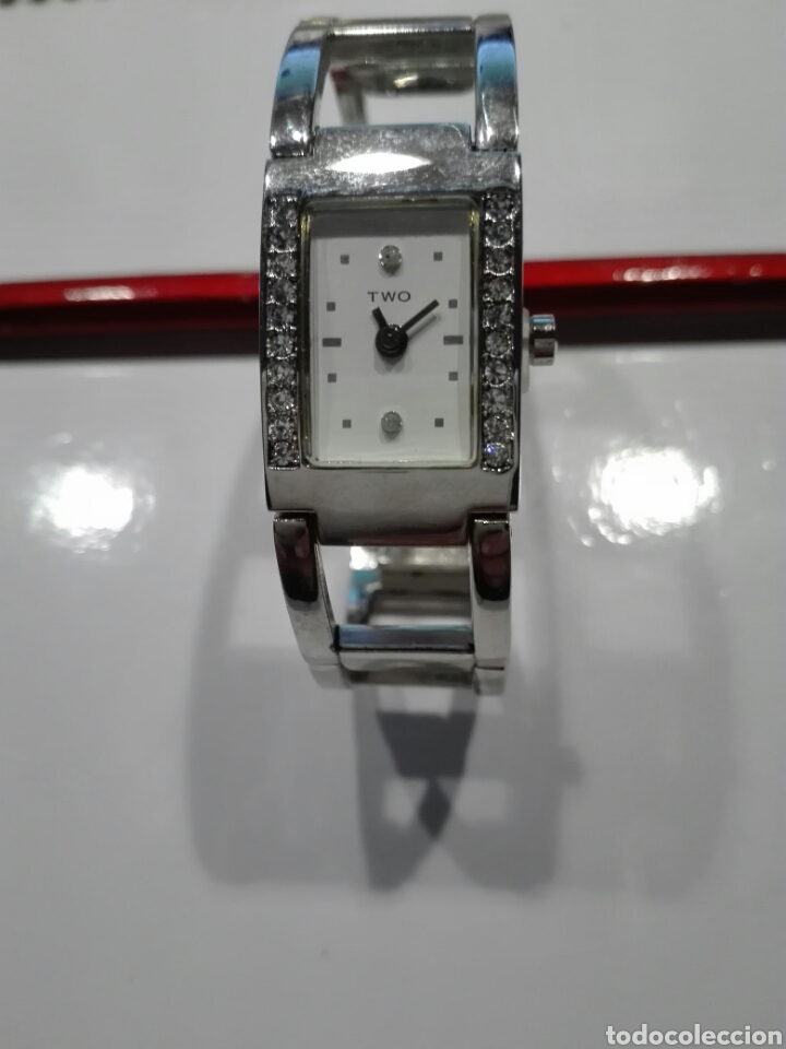 Relojes: RELOJ SE&Ntilde;ORA TWO.A PILAS CORREA TIPO BRAZALETE - Foto 1