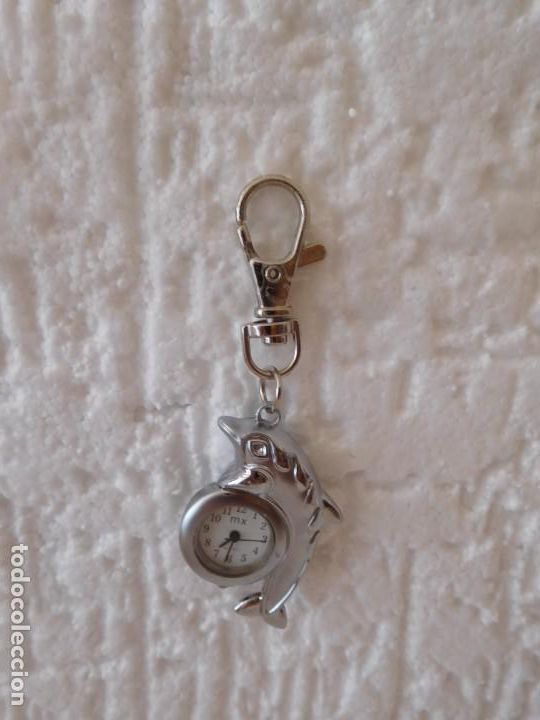 Relojes: RELOJ CON FIGURA DE DELFIN Y ENGANCHE. - Foto 1