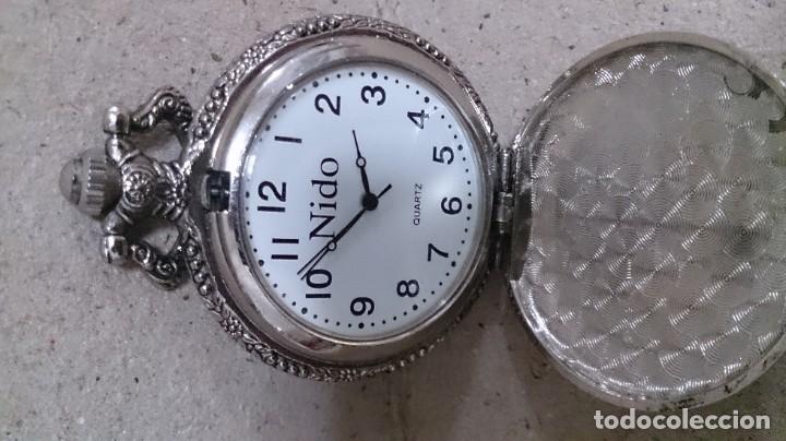 Relojes: RELOJ DE BOLSILLO QUARTZ MARCA NIDO 5 ctms - Foto 7