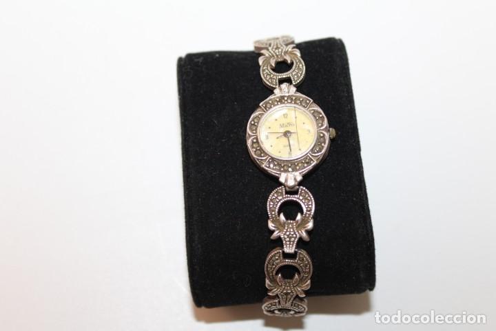 Relojes: RELOJ MICRO DE SE&Ntilde;ORA PLATA DE LEY - A&Ntilde;OS 60 - Foto 2