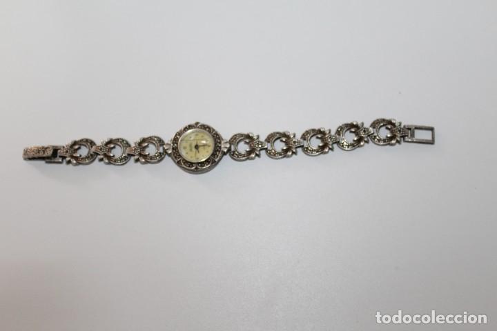 Relojes: RELOJ MICRO DE SE&Ntilde;ORA PLATA DE LEY - A&Ntilde;OS 60 - Foto 3