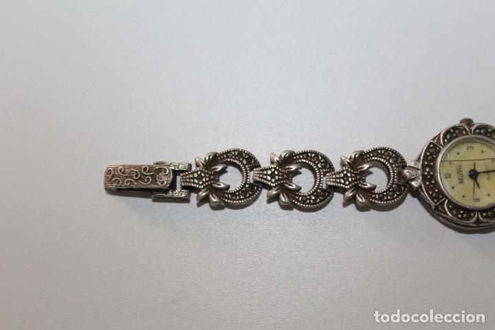 Relojes: RELOJ MICRO DE SE&Ntilde;ORA PLATA DE LEY - A&Ntilde;OS 60 - Foto 4