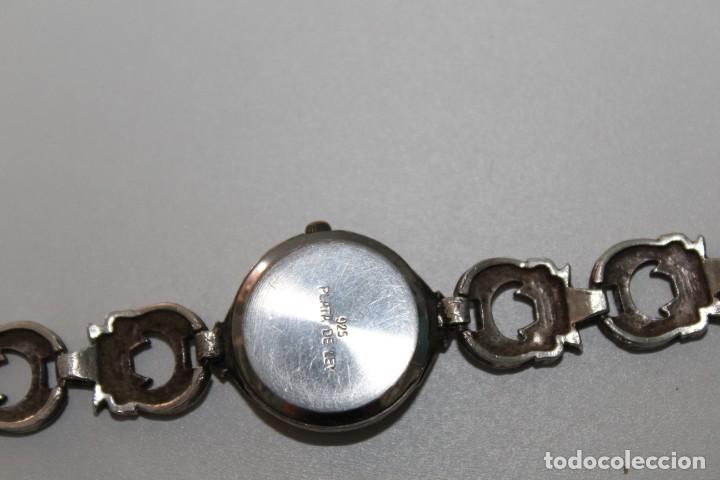 Relojes: RELOJ MICRO DE SE&Ntilde;ORA PLATA DE LEY - A&Ntilde;OS 60 - Foto 8