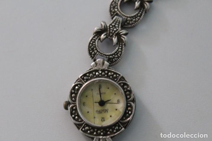 Relojes: RELOJ MICRO DE SE&Ntilde;ORA PLATA DE LEY - A&Ntilde;OS 60 - Foto 14