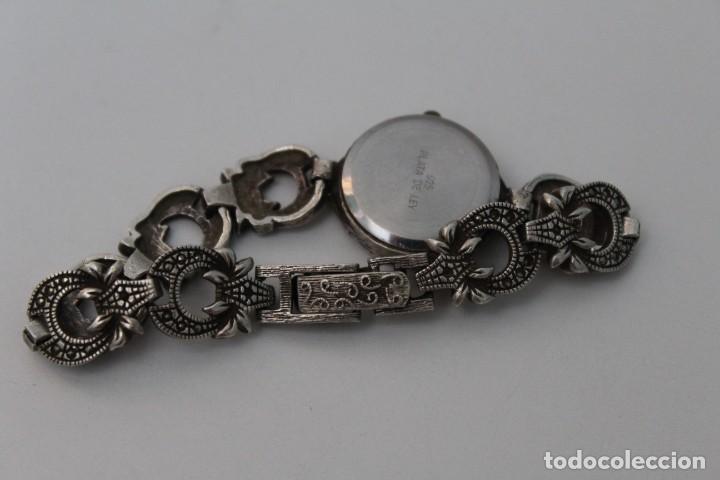 Relojes: RELOJ MICRO DE SE&Ntilde;ORA PLATA DE LEY - A&Ntilde;OS 60 - Foto 15