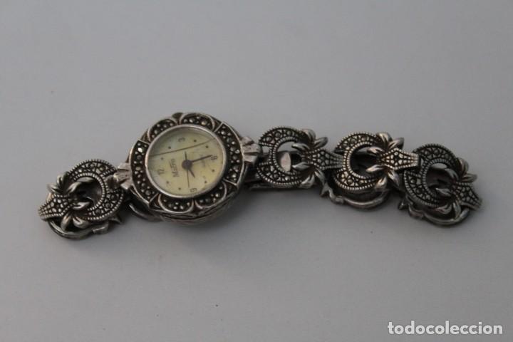 Relojes: RELOJ MICRO DE SE&Ntilde;ORA PLATA DE LEY - A&Ntilde;OS 60 - Foto 16