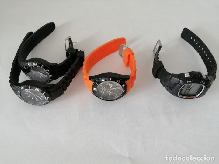 Relojes: Lote 4 relojes Auriol para piezas - Foto 3